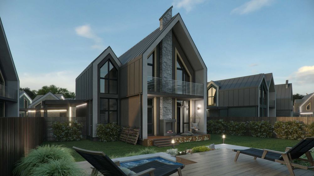 Котеджне містечко Свій Дім. 2-поверховий будинок