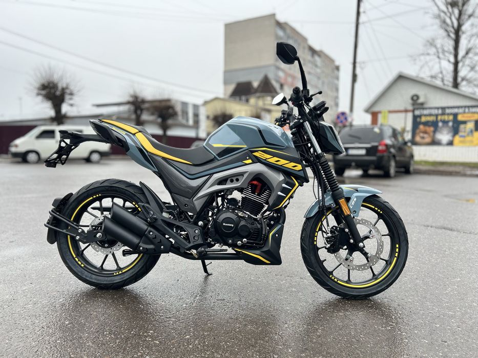 Мотоцикл Musstang Region ST200 Новинка Доставка безкоштовна