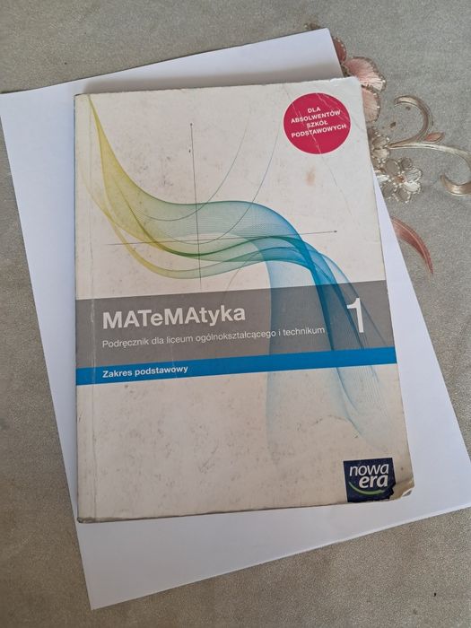 Podręcznik do matematyki kl.1 LO