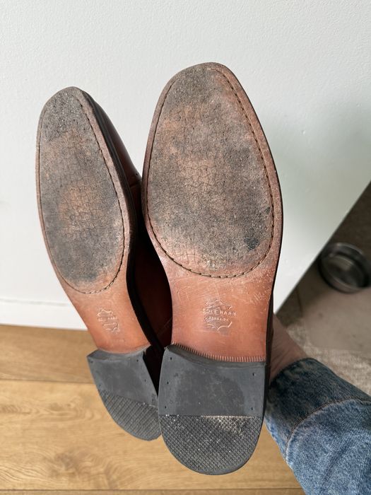 buty skórzane, Oxford shoes Cole Haan Giraldo, 44, cap toe