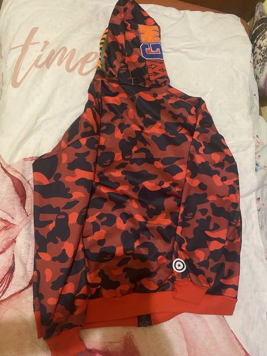кофта bape Червона