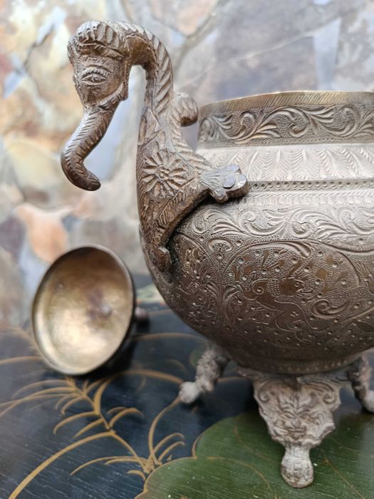 Perfumador Bronze Persa Séc XVIII 23 cm