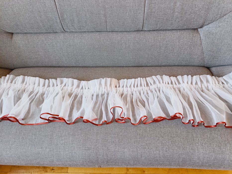 Firanka woalowa, lambrekin 6m, nowa