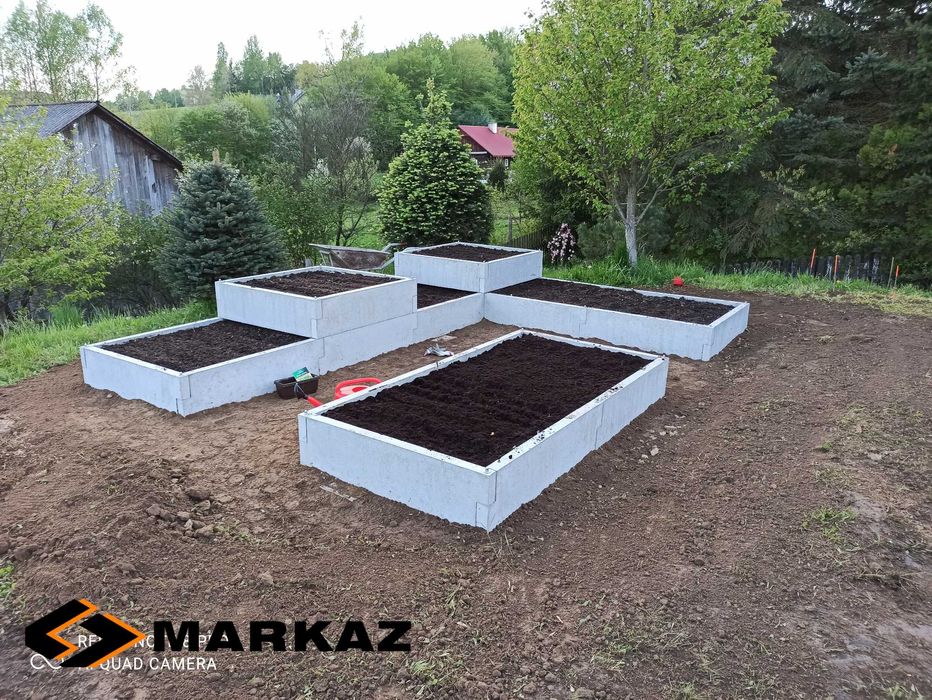 Rabata betonowa, inspekt warzywny