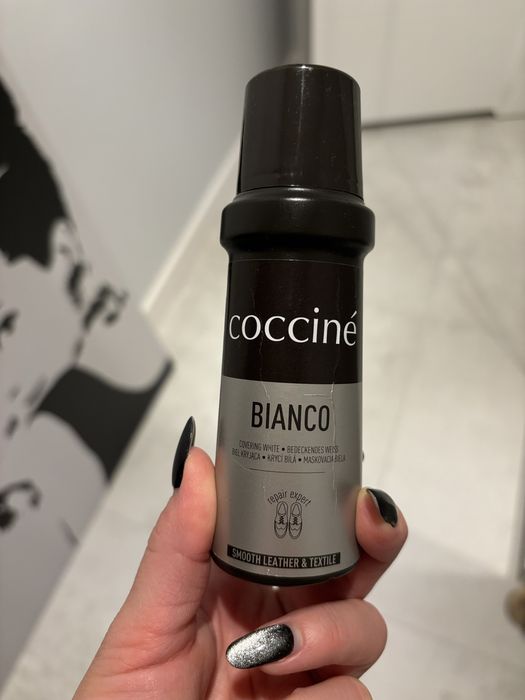 Cocciné Bianco korektor do butów biała pasta farbka do naprawy obuwia