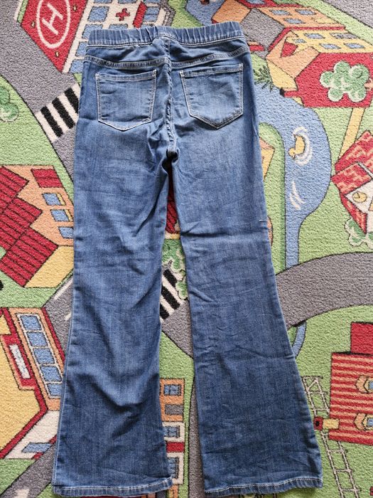 Jeansowe spodnie H&M 7-8 lat