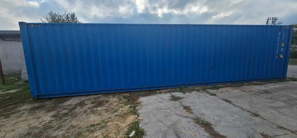 Kontener morski używany 40 HC magazyn 12 metrów z 2021 r. - Poznań