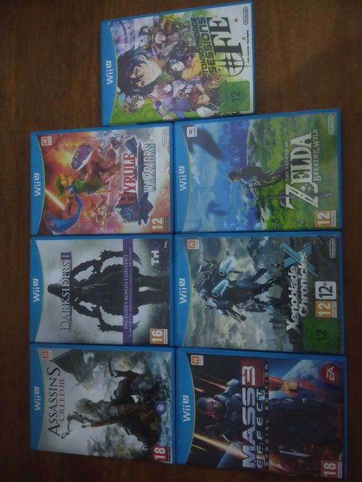 Jogos Wii U Legend of Zelda, Super Mario, Sonic, Lego, Minecraft