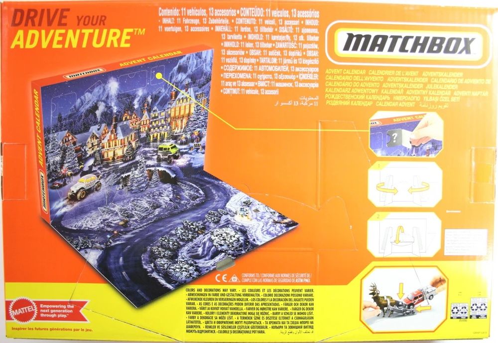Calendario de Natal Matchbox