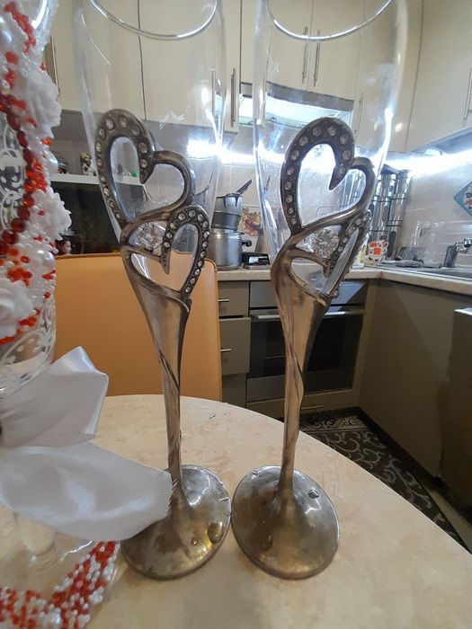 Весільні фужери для молодят