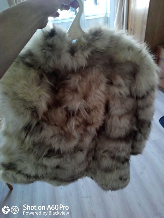 Полушубок Песец Натуральный мех