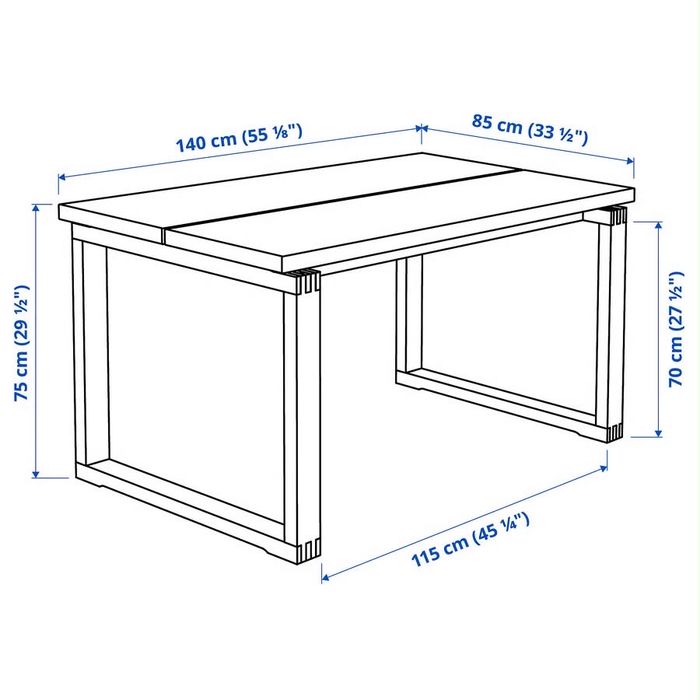 Mesa Ikea MÖRBYLÅNga