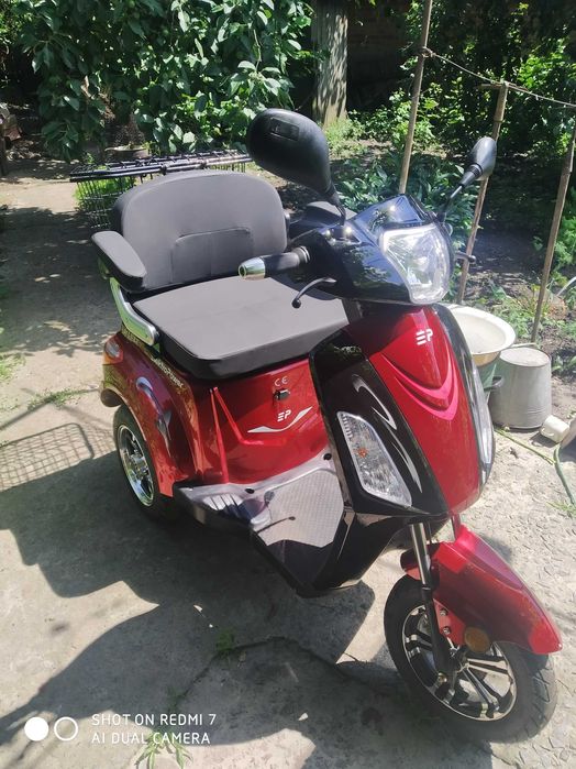 Дорослий електросамокат триколісний ElektroPower de Luxe 60V 20Ah