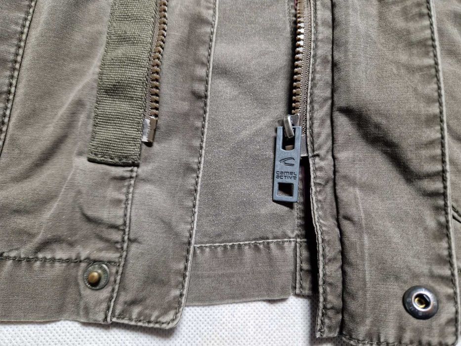 CAMEL ACTIVE - Męska Kurtka nie ocieplana roz. 52 (L) Ideał _