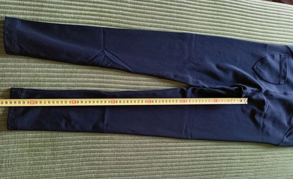 Czarne legginsy ciążowe gatta L XL