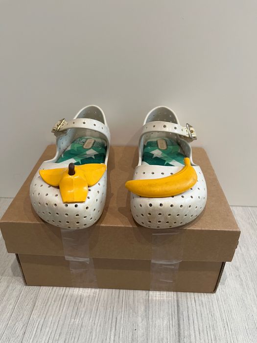 Buty sandały dla dziewczynki Mini Melissa Ultragirl Banana R. 25/26