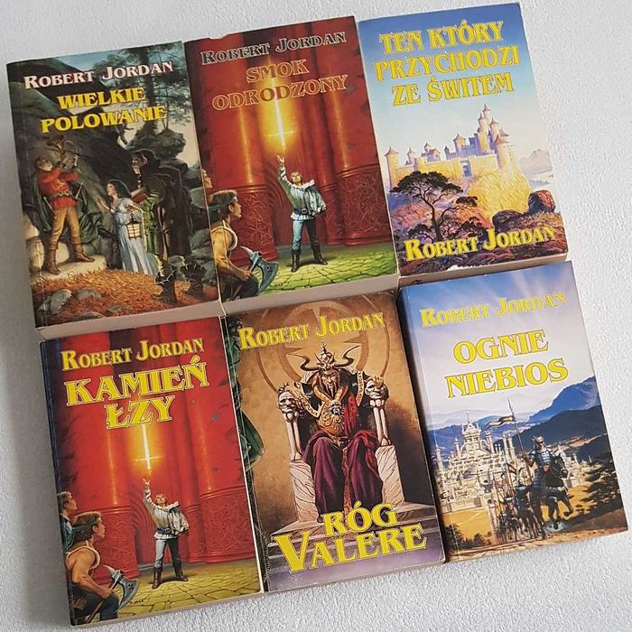 Robert Jordan - Koło czasu x 6 książek