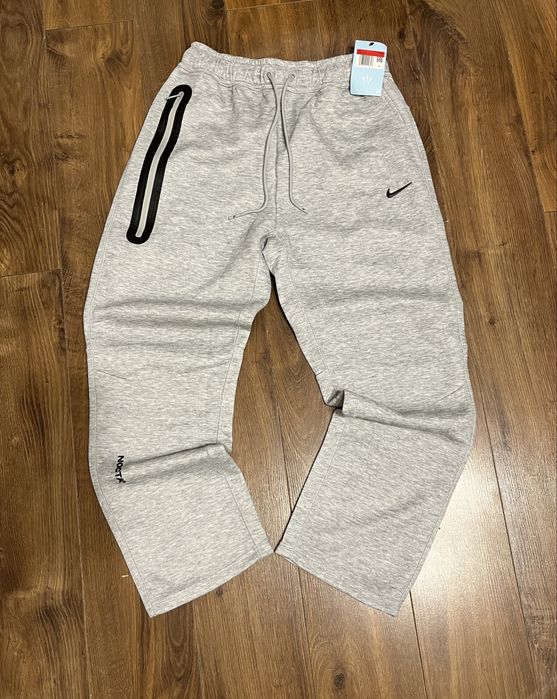 NOCTA x Nike Tech Fleece szare spodnie dresowe L