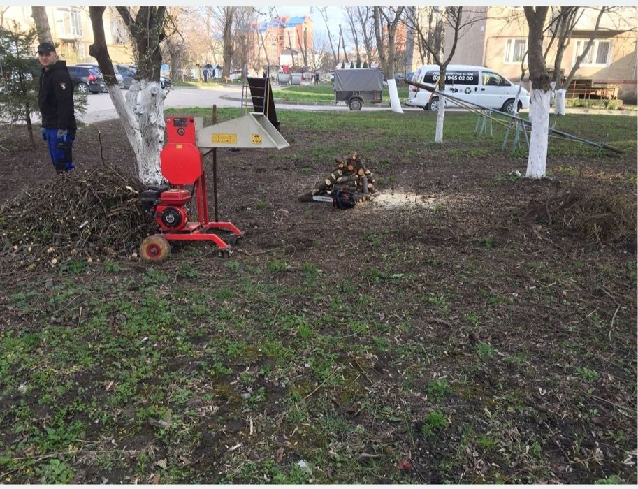 Подрибнення гилок Васельков
