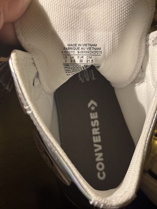 All Star Chuck Taylor Holográficos 35