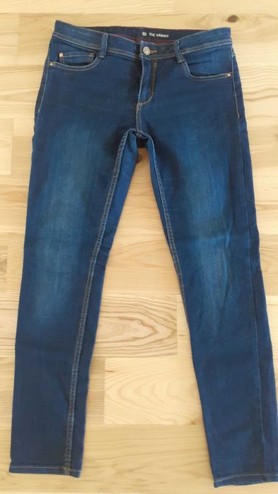 Spodnie jeans damskie r.L 40