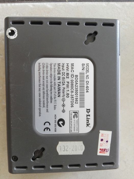 Router D Link 604