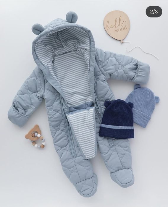 Демісезонний блакитний комбінезон від George