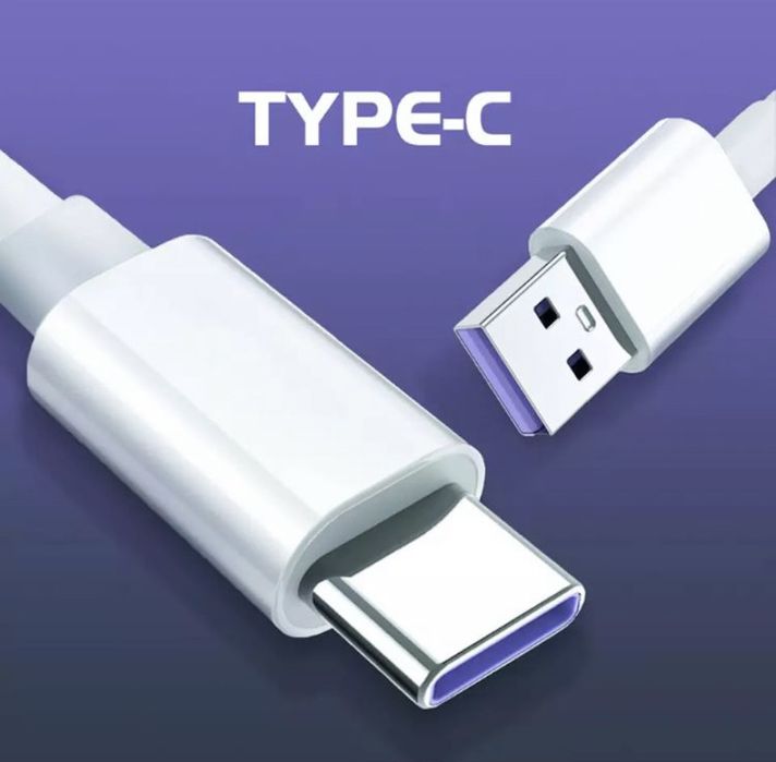 Продам зарядний кабель Type-C.