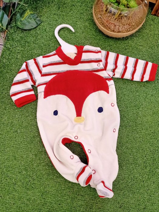 Babygrow veludo bebé menino