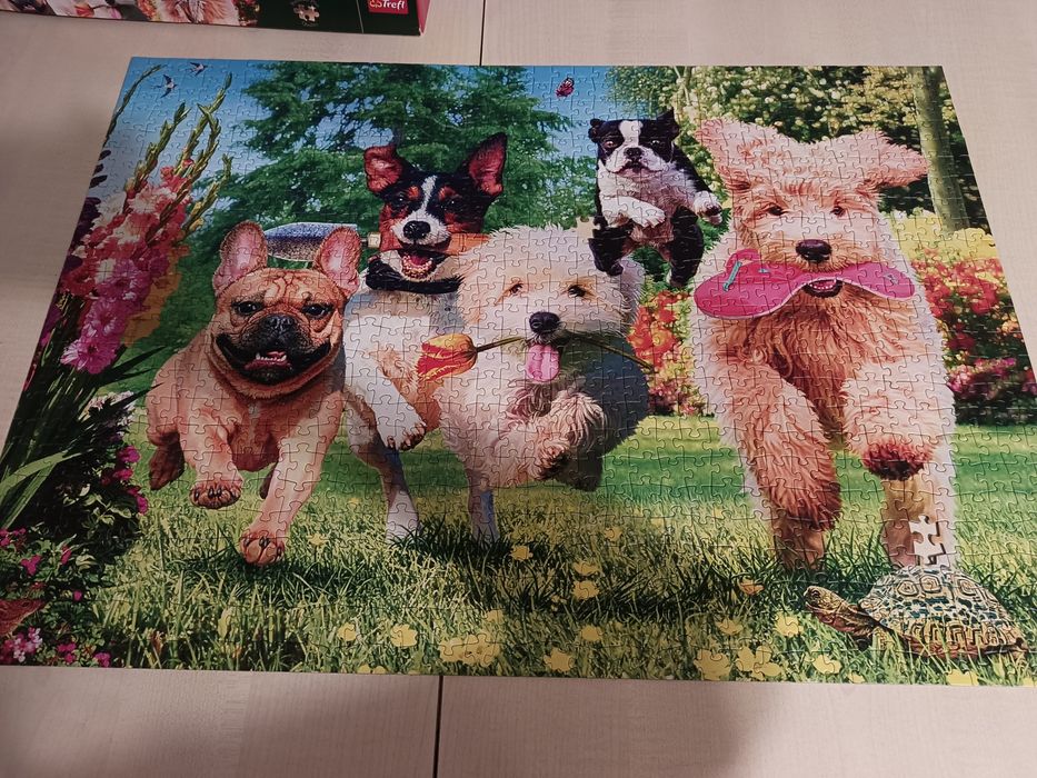 Puzzle 1000 Trefl Psy