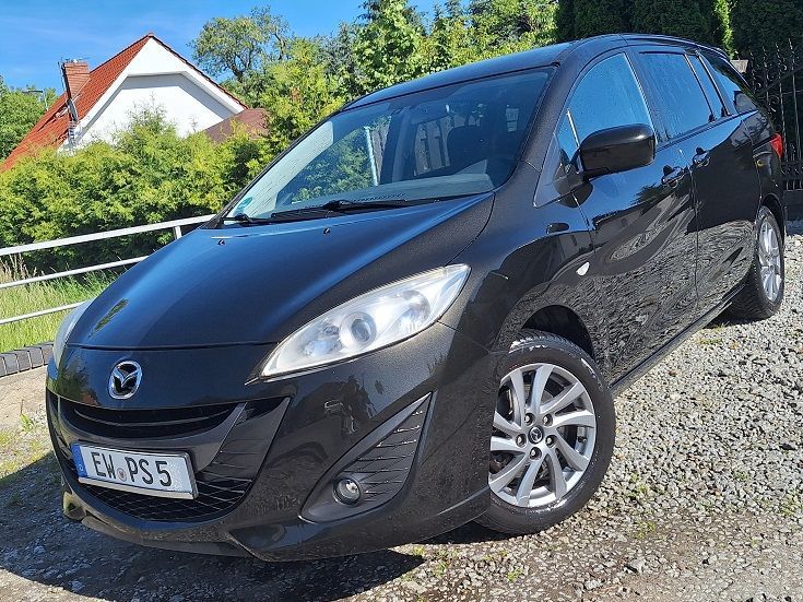 Mazda 5 Duża nawigacja 100% Bezwypadkowy Mały Przebieg!