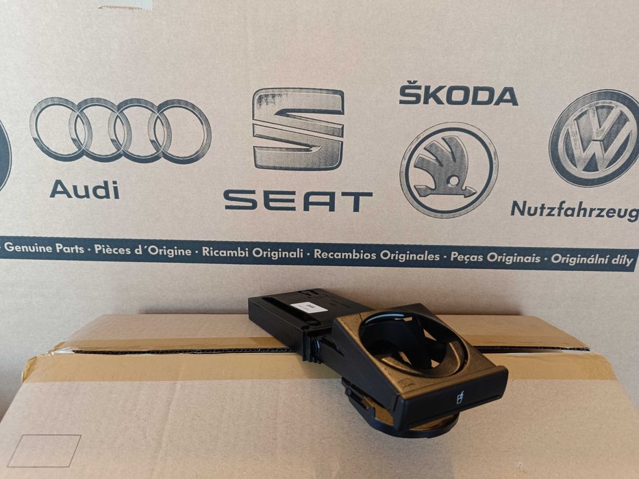 Porta copos Audi A3 8L - NOVO e ORIGINAL Audi