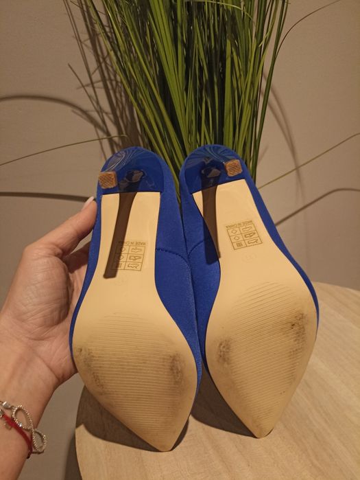 Szpilki chabrowe roz.37 Fashion