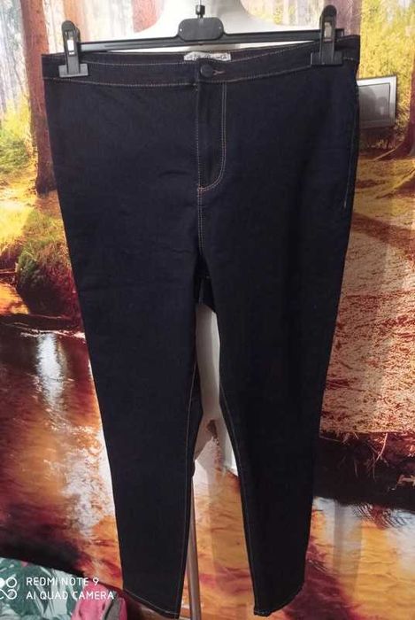 Spodnie damskie Denim Co jeansowe cienkie roz. 42