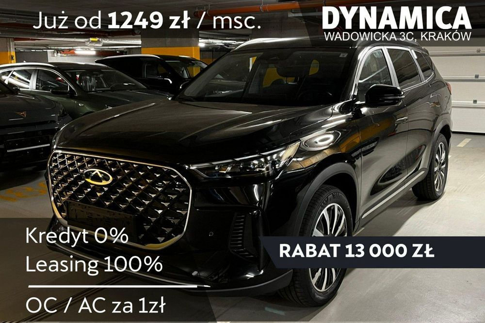 Chery Tiggo 8 PRESTIGE - 279KM - 1.5 T-GDI - Rocznik 2025