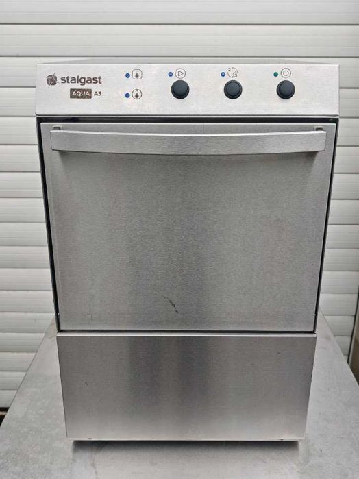 Zmywarko-wyparzarka Stalgast AQUA A3 801401 – 2023, pompa spustowa, dozowniki