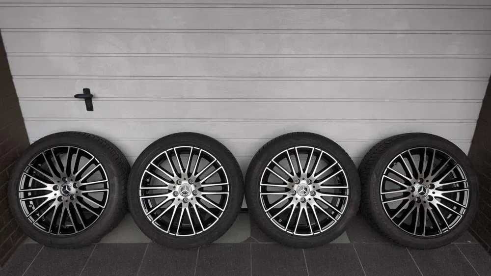 Koła Mercedes A B C Klasa CLA 18" 5x112 opony zima 225/45/18 (OL2015)