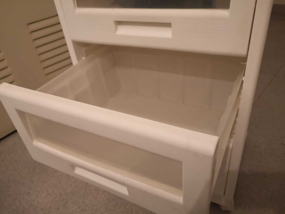 Bloco de 3 gavetas c/ rodas