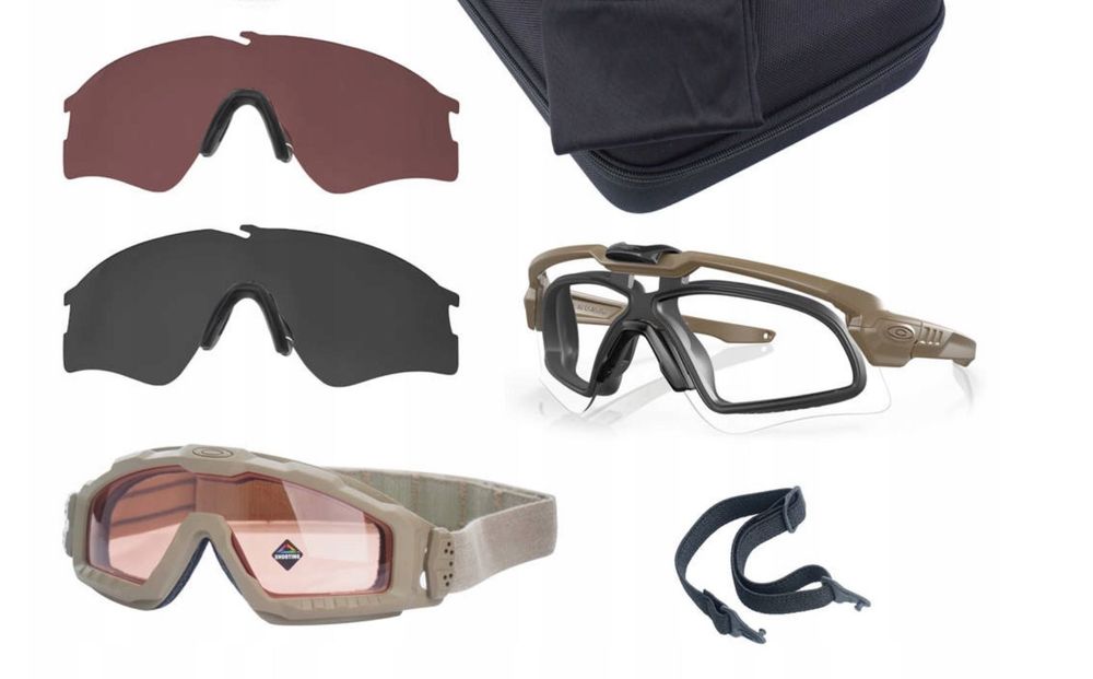 Oakley Okulary Balistyczne SI Ballistic M Frame Alpha Tan