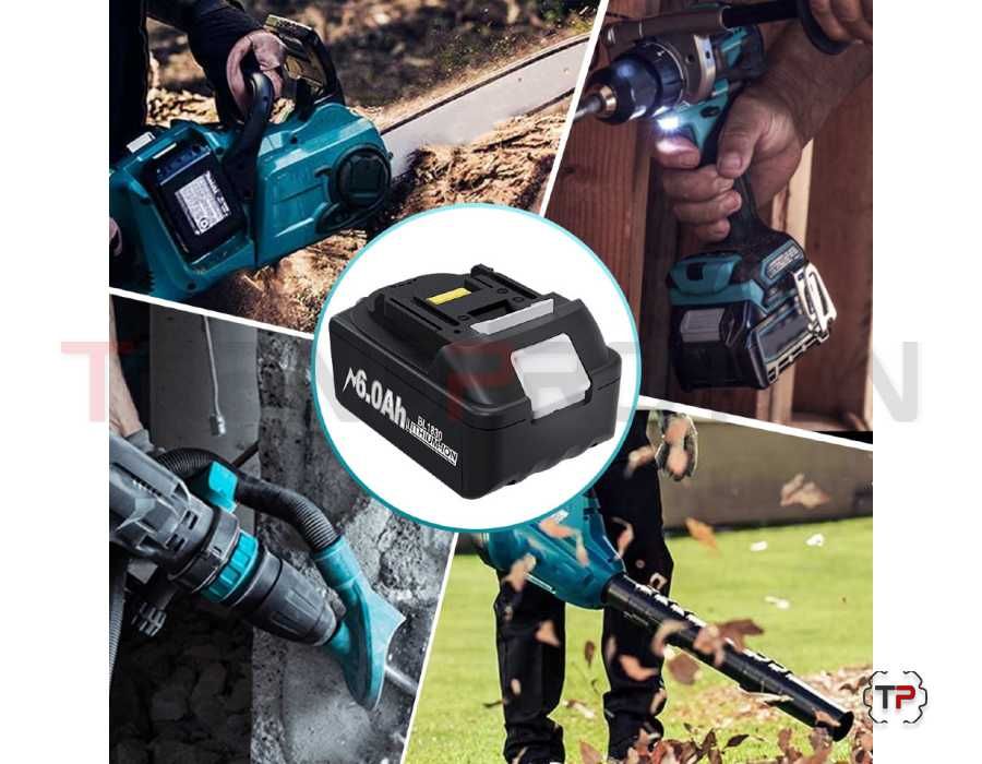 Baterias de Lítio de 2Ah a 12Ah com Encaixe Makita