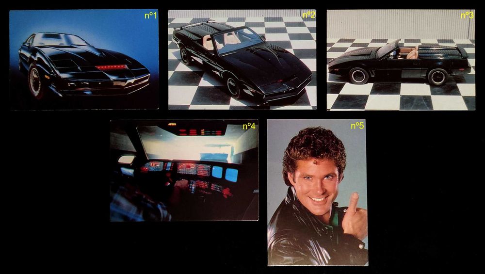 Calendários Masters of the Universe, KITT e Captain Power