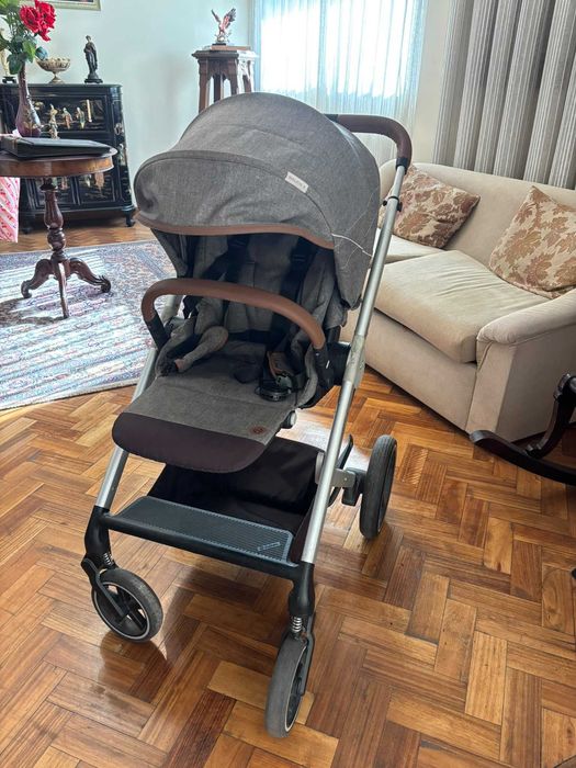 Conjunto Cybex Balios S + alcofa + Cloud T + base ISOFIX Z