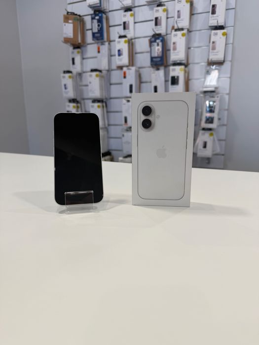 iPhone 16 • 128 GB • White • 92% bateria • GWARANCJA • biały • RATY !!!