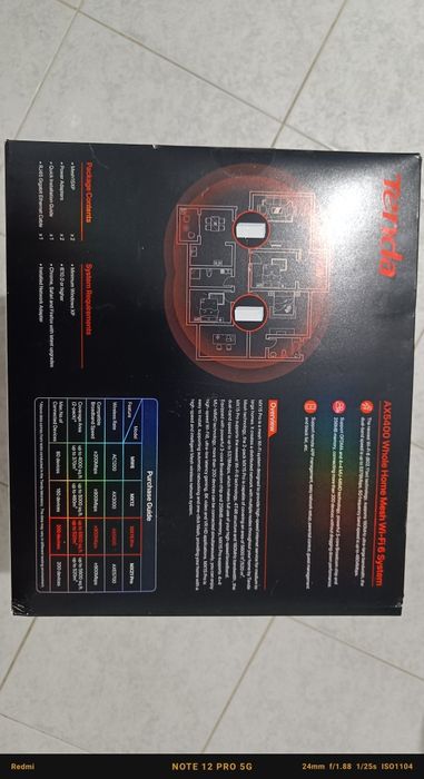 WiFi mesh Tenda Nova AX5400 pack 3