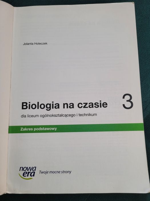 Biologia na czasie 3