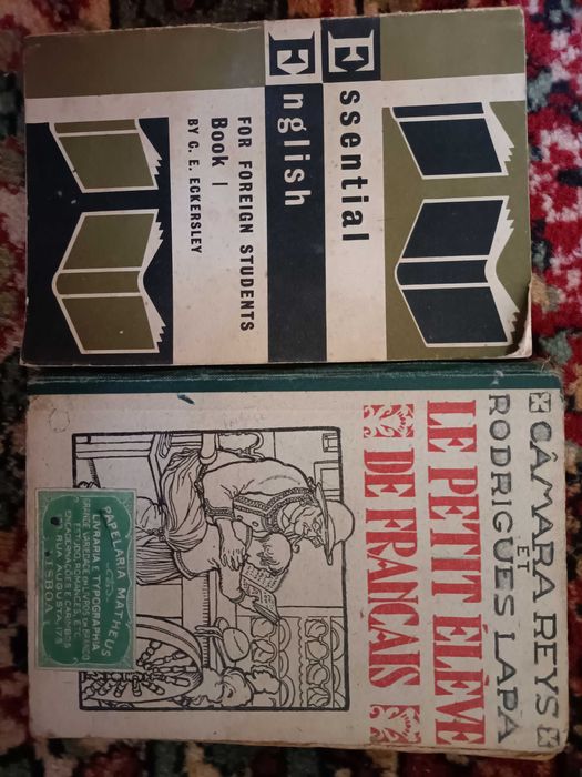 Livro de Francês antigo