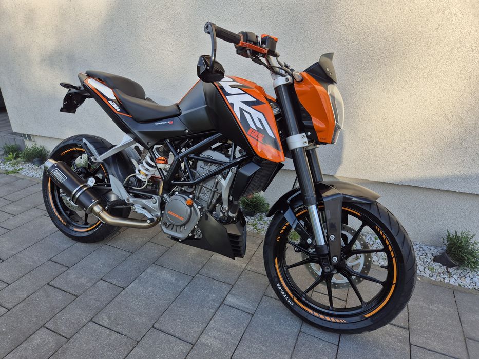 Ktm DUKE 125 kat A1/B //RATY// Giannelli Stan BDB Transport