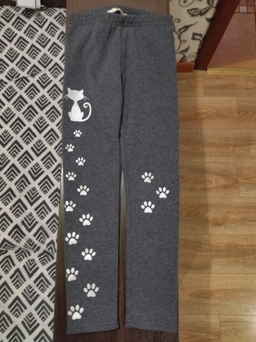 Лосинки утеплённые на рост:128 см