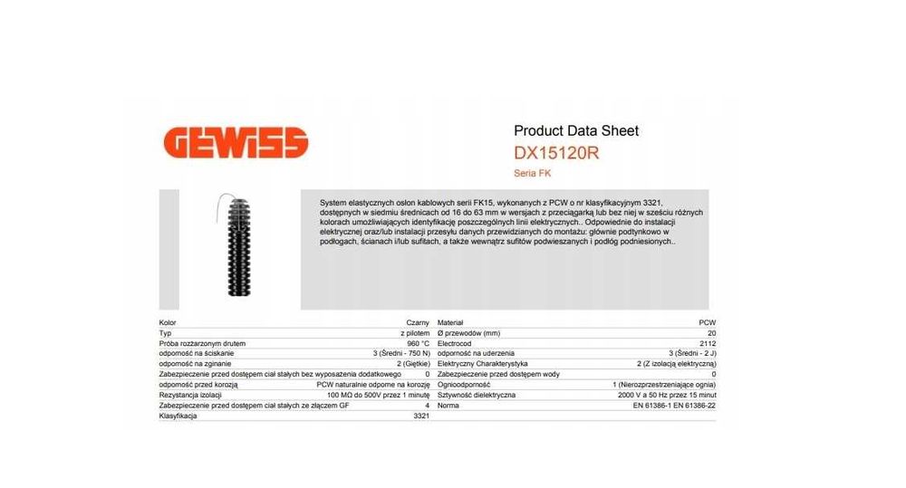 RURA Karbowana Peszel Z Pilotem fi 20mm 100m 750N | WYPRZEDAŻ -20%