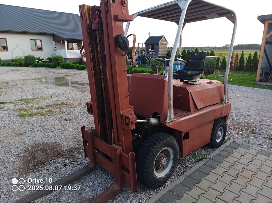 Wózek widłowy nissan datsun diesel